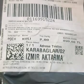 Retrolux Reklam Pazarlama Yanlış Ürün Gönderdiniz