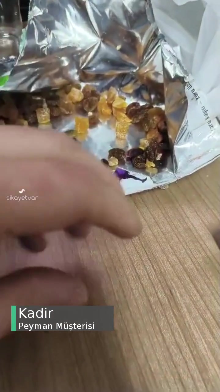 Peyman Bahçeden Kuruyemişin İçinden Çıkan Taş Problemi videonun kapak resmi