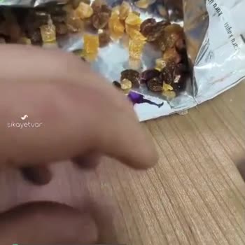 Peyman Bahçeden Kuruyemişin İçinden Çıkan Taş Problemi