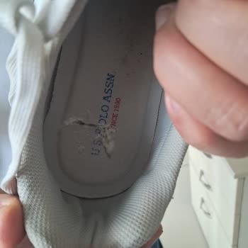 US Polo Spor Ayakkabıda Kısa Sürede Deformasyon Ve Garanti Reddi