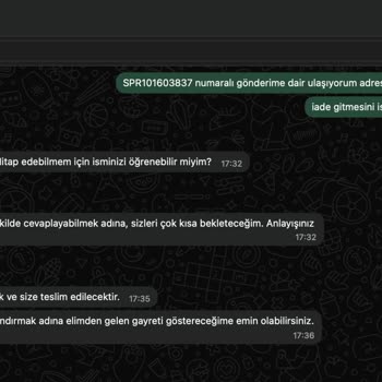 Yanıltıcı Bilgilendirme Ve Teslim Edilmeyen Kargo Nedeniyle Mağduriyet