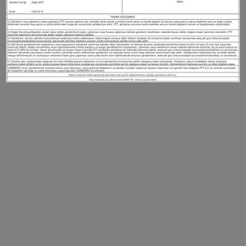 PTT Şubesinde İsim Hatası Nedeniyle Kargom Teslim Edilmedi, Ücret İadesi İstiyorum