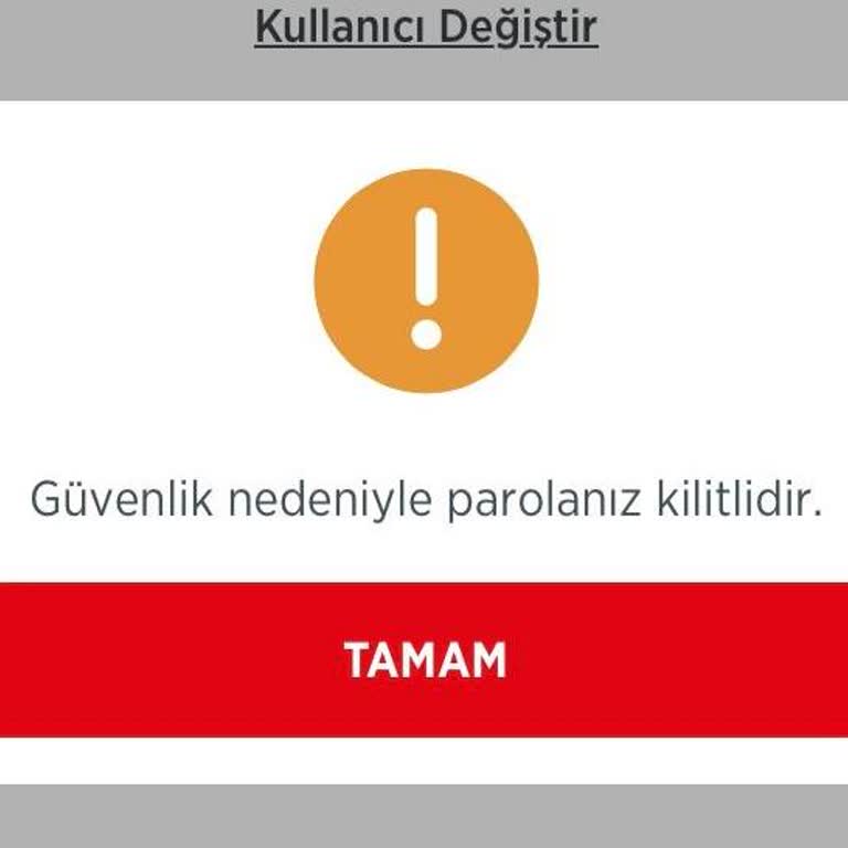 Mobil Bankacılık Şifrem Kilitlendi, Kredi Kartı Borcumu Ödeyemiyorum