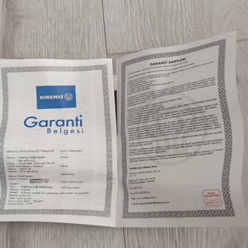 Korkmaz Çatal Kaşık Takımında Paslanma Ve Garanti Mağduriyeti Yaşadım