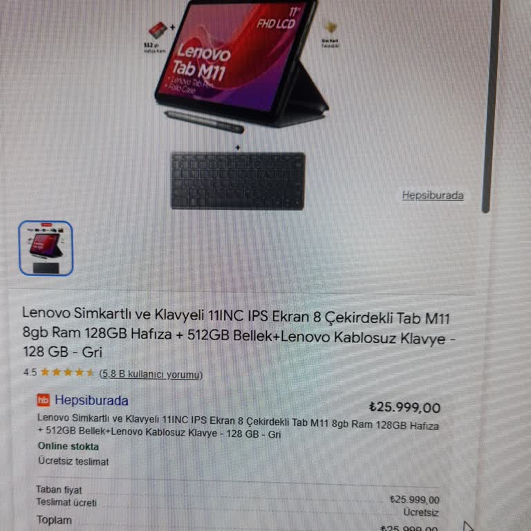 Garanti Kapsamındaki Tabletime Yüksek Ücret Talebi Ve Çözüm Eksikliği