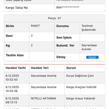 Kargom Teslim Edilmiyor, Şubeye Ulaşamıyorum!