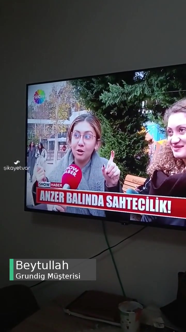 Grundig TV Ekran Çizgisi Oluştu, 4 Aylık Ayıplı Ürün! videonun kapak resmi