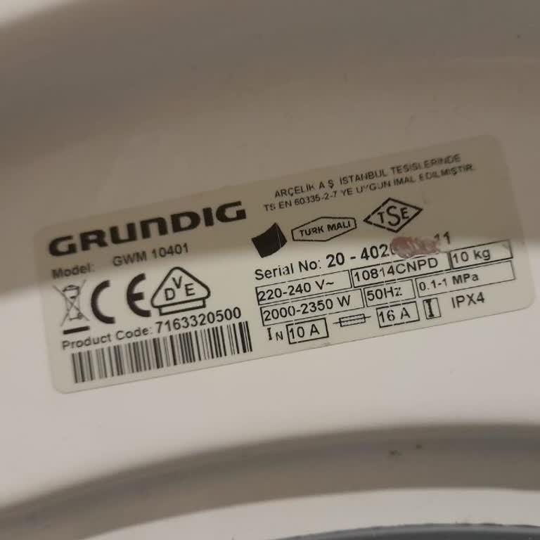 Tüketici Hakem Heyeti Kararına Rağmen Grundig Çamaşır Makinesi Değişimi Yapılmıyor