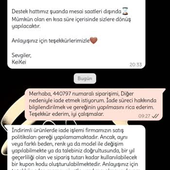 İade Talebime Ret Ve Mağduriyet Yaşadım