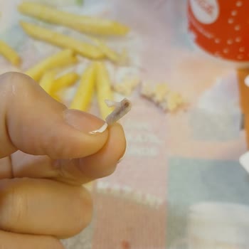 Chicken Royale Menüsünde Kemik Parçası Ve Kalite Kontrol Endişesi