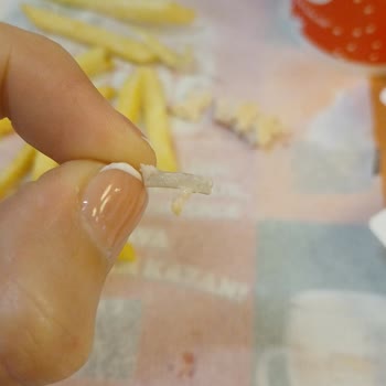 Chicken Royale Menüsünde Kemik Parçası Ve Kalite Kontrol Endişesi