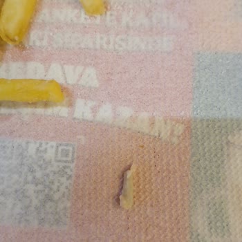 Chicken Royale Menüsünde Kemik Parçası Ve Kalite Kontrol Endişesi