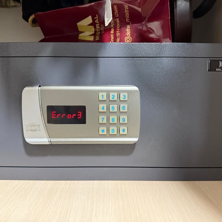 Şifreli Çelik Kasamız Açılmıyor Acil Çözüm Bekliyoruz
