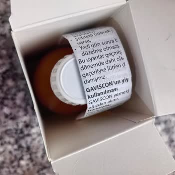 Gaviscon Şurubunda Ölçü Kabı Eksikliği Ve Bilgilendirme Sorunu