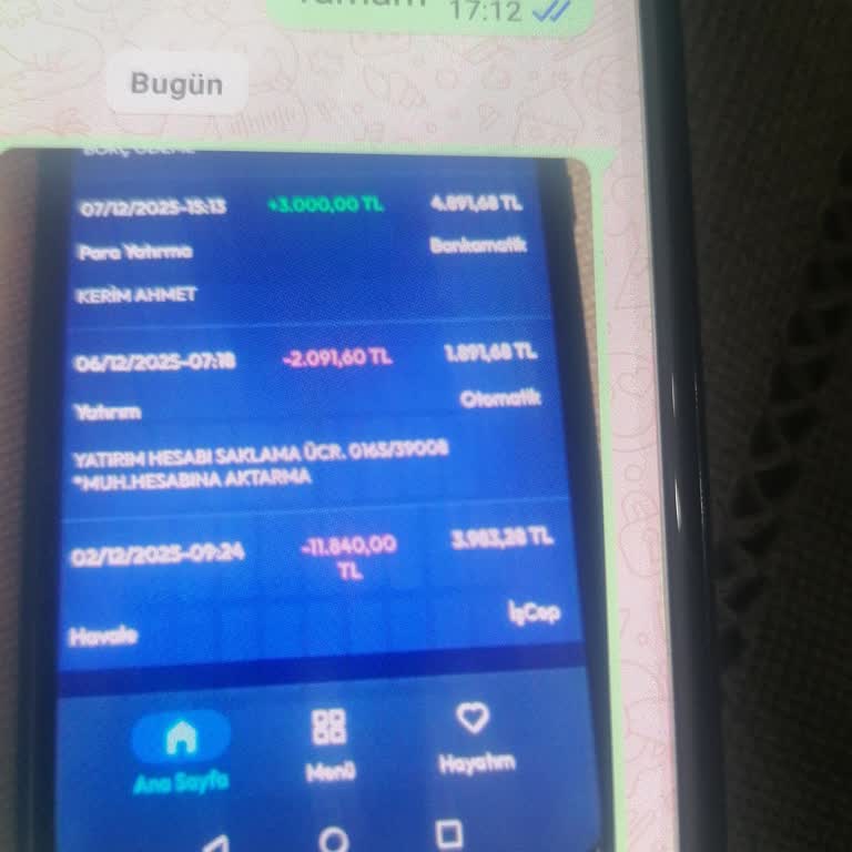 Bilgim Dışında Yüksek Saklama Ücreti Kesintisi Ve Şeffaflık Eksikliği