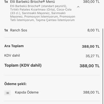 Çiğ Etli Ürün Ve Sipariş Takibinde Sorun Yaşadım