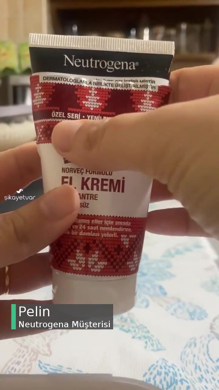 Neutrogena El Kremi Özel Seri! videonun kapak resmi