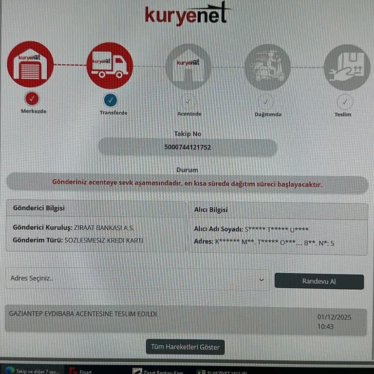 Kredi Kartım 15 Gündür Teslim Edilmedi, Muhatap Bulamıyorum