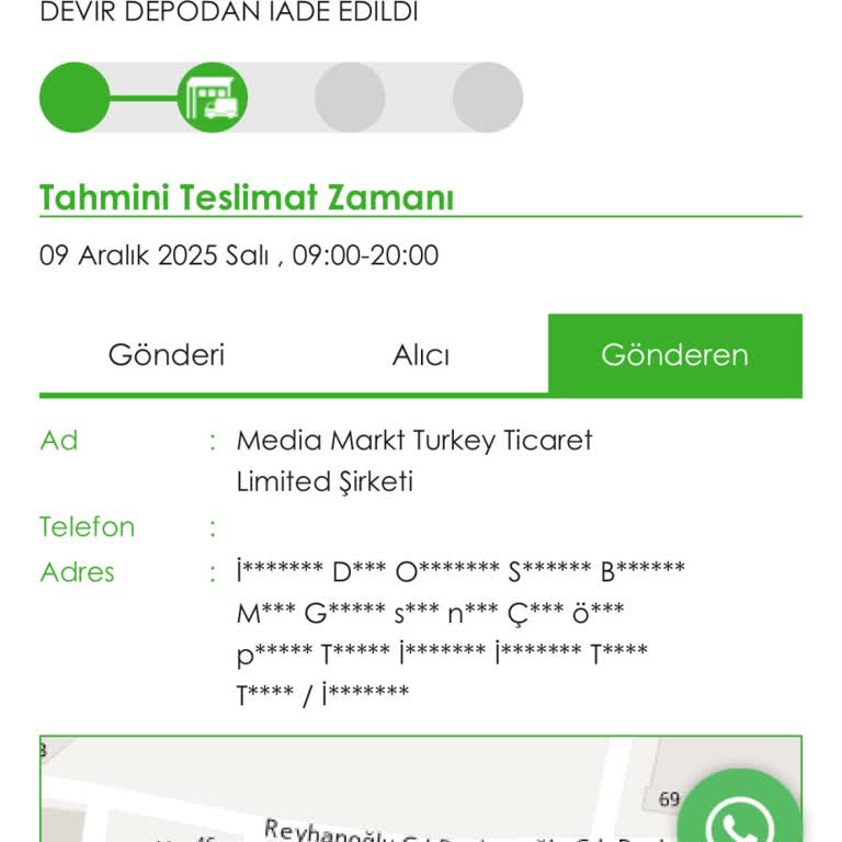 Kargom Teslim Edilmeden İade Edildi, Hiçbir Çözüm Sunulmuyor