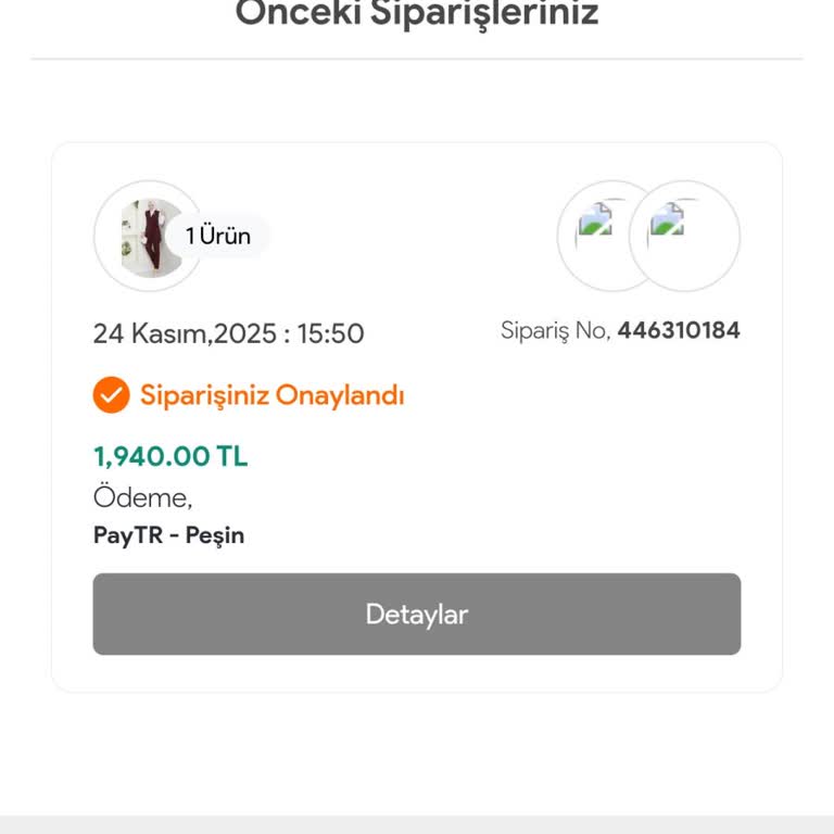 Tuba Mutioğlu Sipariş Verdiğim Ürün Gönderilmedi, Ücret İadem Yapılmıyor
