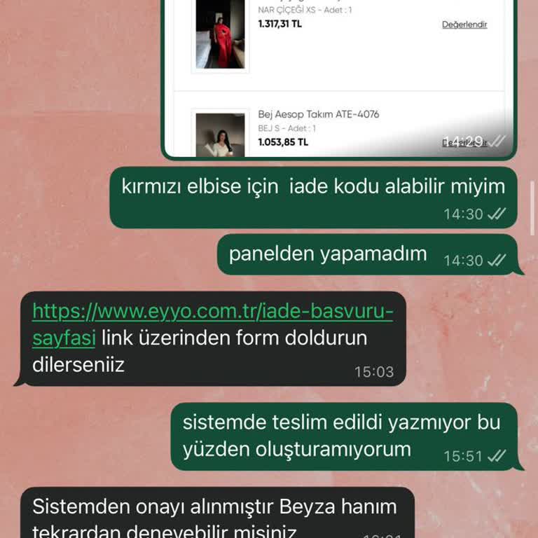 İade Talebim Sebepsizce Reddedildi, Mağdur Edildim