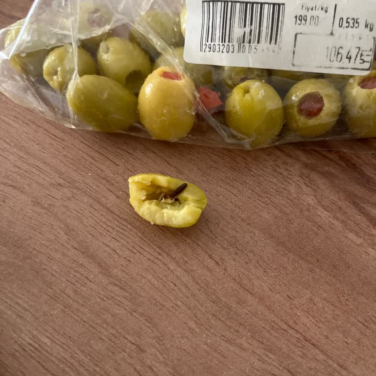 Açık Zeytinden Kurt Çıkması Nedeniyle Yaşanan Gıda Güvenliği Endişesi