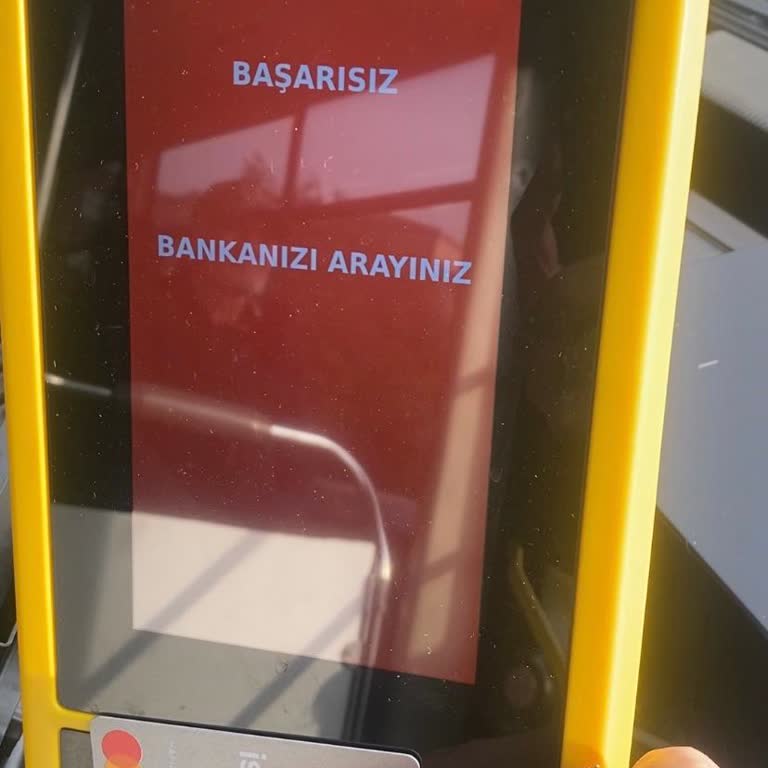 İstanbul Plus Kart'ta Sürekli 'Bankanızı Arayın' Hatası Ve Mağduriyet