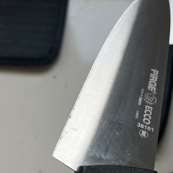 Pirge Bıçak Setinde Kısa Sürede Paslanma Sorunu Ve Kullanılamaz Hale Gelmesi
