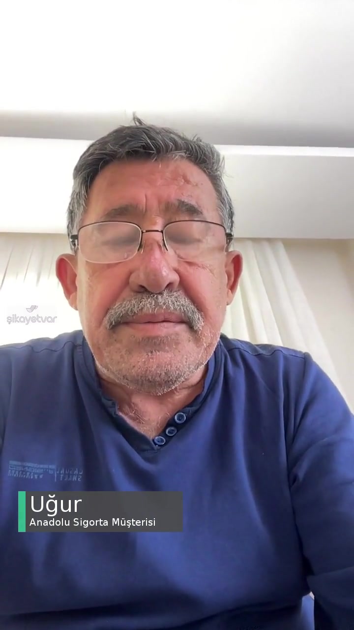 Anadolu Sigorta Aracımda Meydana Gelen Olumsuzluk! videonun kapak resmi