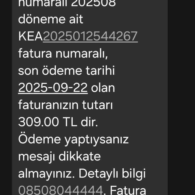 Fatura Tutarlarında Açıklamasız Artış Ve Geri Dönüş Sorunu