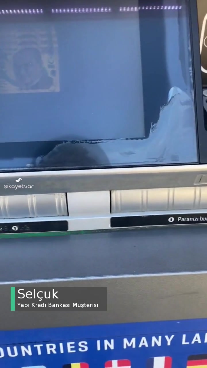 Yapı Kredi Bankası ATM'de Çekilmiş Gösterilen Para! videonun kapak resmi