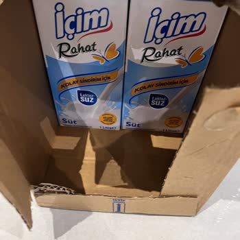 Tarihi 2026 Olan İçim Laktozsuz Süt Ekşimiş Bozuk Çıktı!