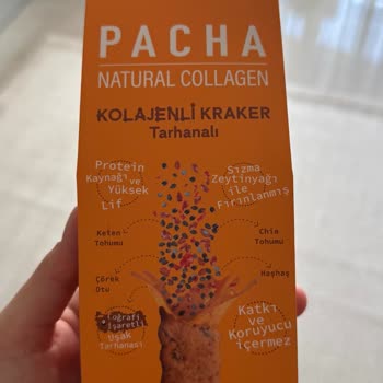 Pacha Natural Collagen Krakerin İçinde Kıl Vardı!