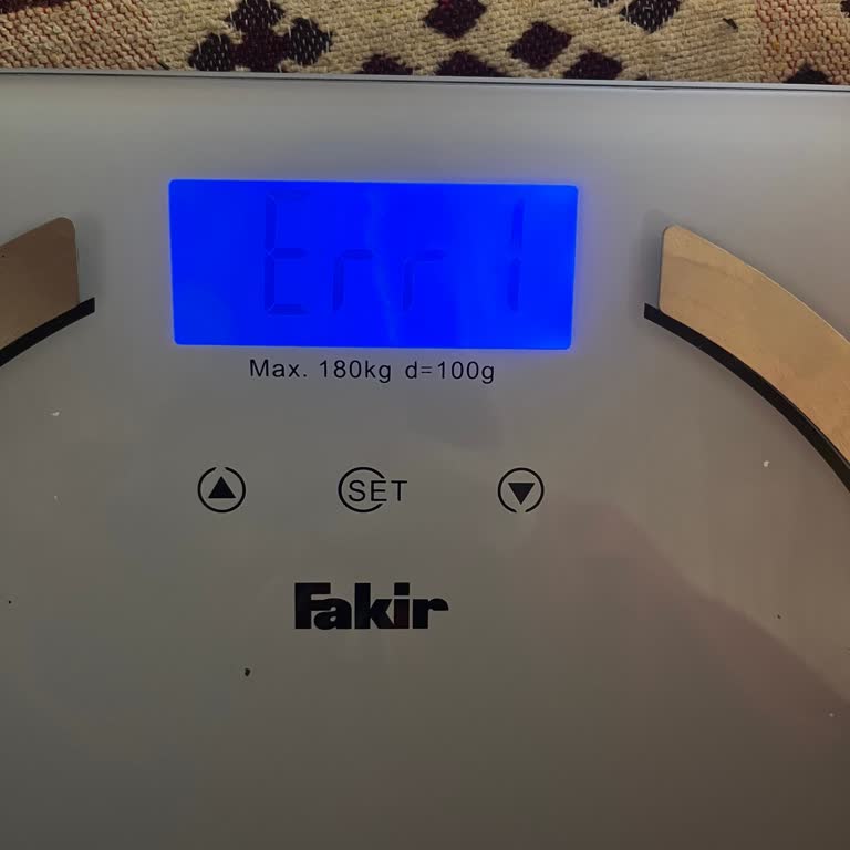 Kullanılmamış Fakir Tartı Hatalı Çalışıyor, Destek Bekliyorum