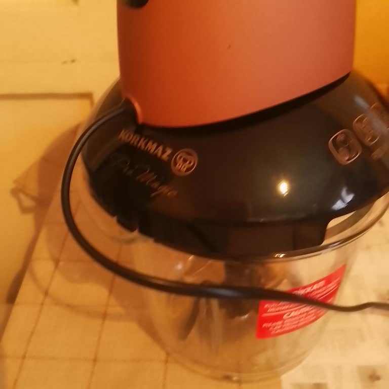 Korkmaz Mutfak Eşyaları Blender Hasarlı Çıktı