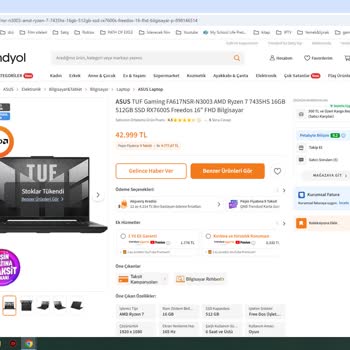 Sıfır Diye Aldığım Laptop İkinci El Çıktı, Trendyol Mağduriyetimi Gidermiyor