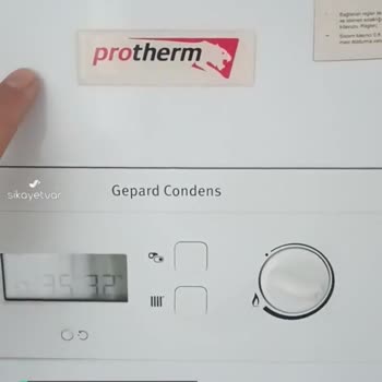 Protherm Kombide Yaşanılan Sorun