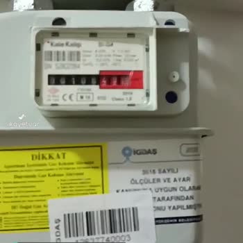 İGDAŞ Doğalgaz Saati Yüksek Ses!