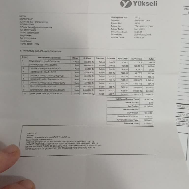 Araç Değer Kaybı Hesaplamasında Adaletsizlik Ve Yetersiz Bilgilendirme