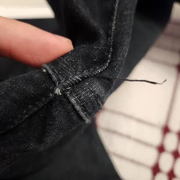 Mavi Kusurlu Kot Pantolon İçin Değişim Talebim Reddedildi