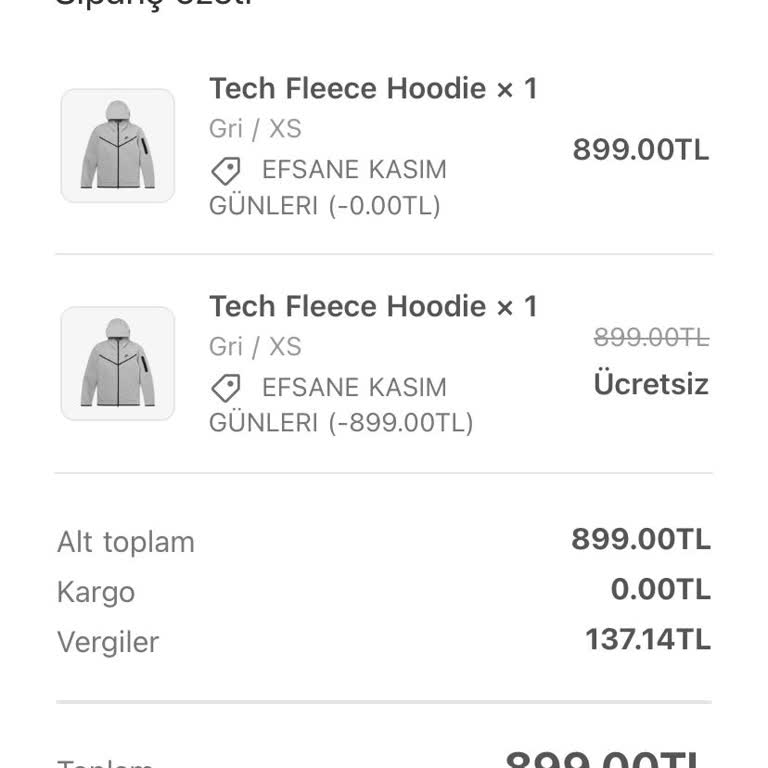 Yanlış Beden Seçimi Sonrası Sipariş İptali Sorunu