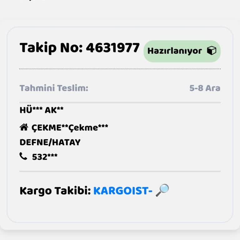 Siparişim Hazırlanmıyor Ve Firmadan Hiçbir Yanıt Alamıyorum
