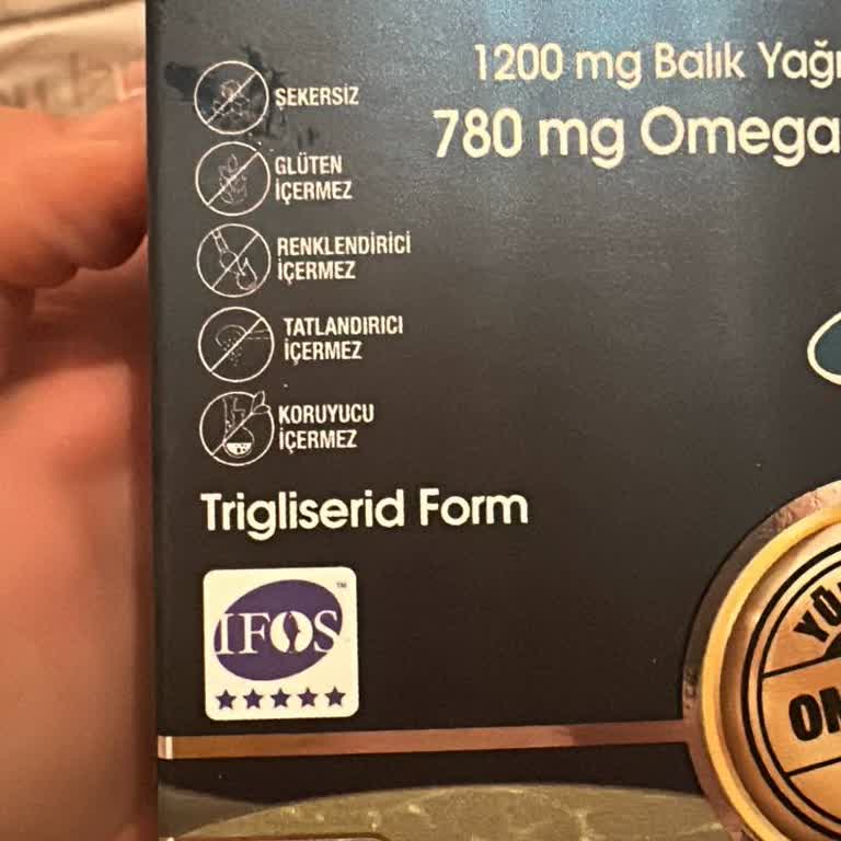 Trendyol Ocean Plus Marka Balık Yağı Şikayeti