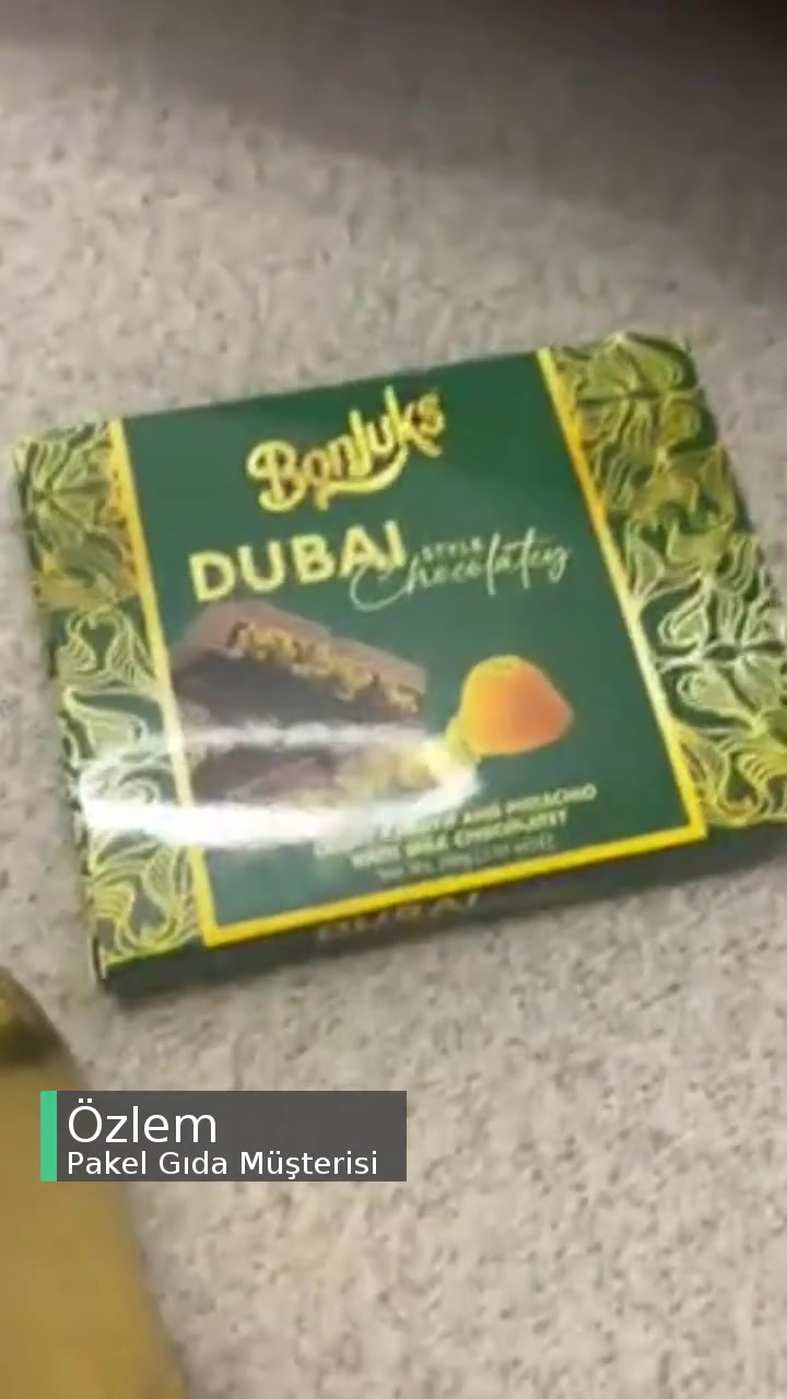 Pakel Gıda Bonluks Dubai Çikolatası Şikayeti videonun kapak resmi