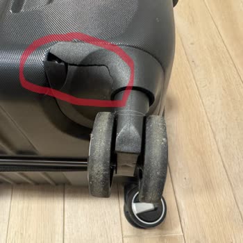 Beschädigter Austausch-Koffer nach Sunexpress-Flug