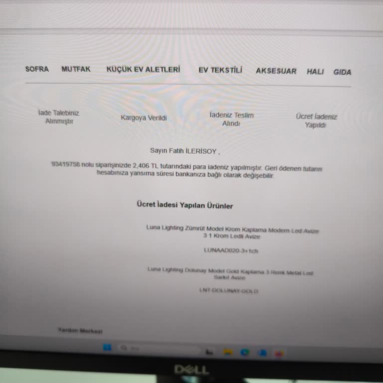 Siparişim Kayboldu, Çözüm Yerine Sadece İade Teklifi Aldım!