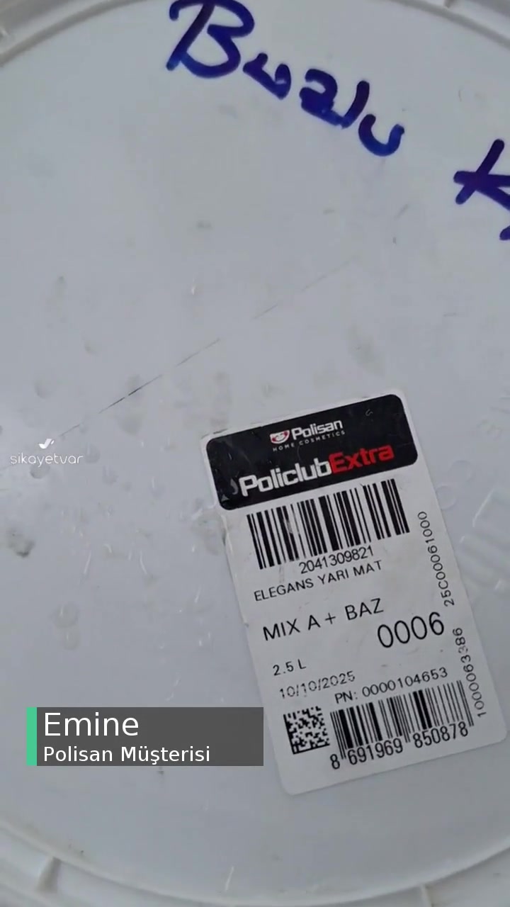 Polisan Buzlu Kar Boya Lila Çıktı! videonun kapak resmi