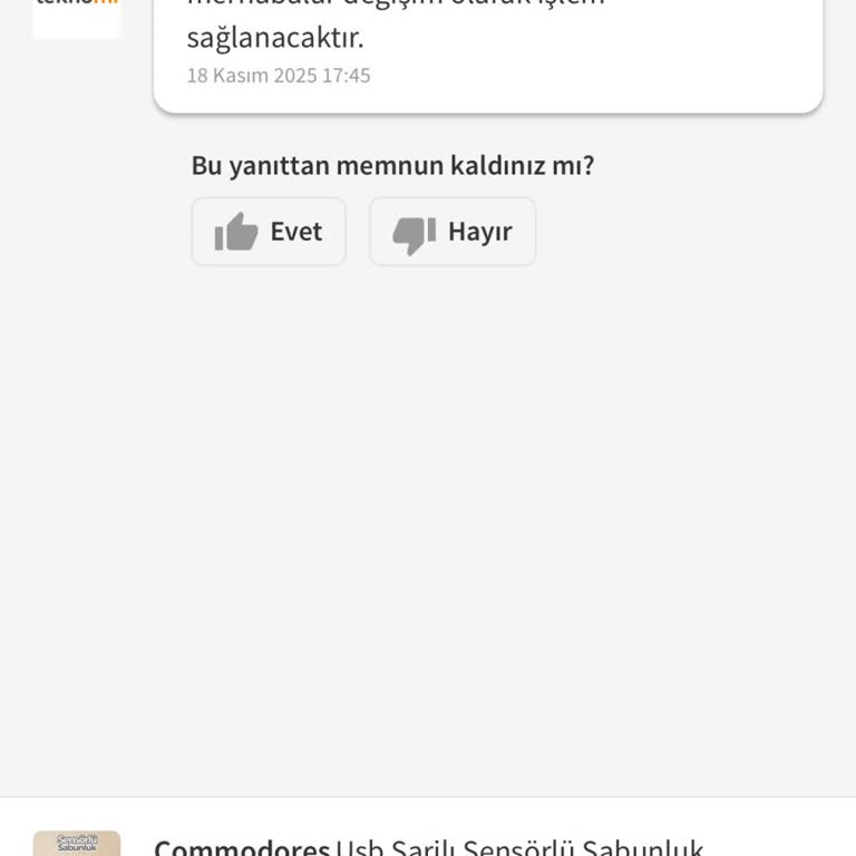 Arızalı Ürün İçin Defalarca Değişim Talebime Rağmen Çözüm Sunulmadı, Mağdur Edildim