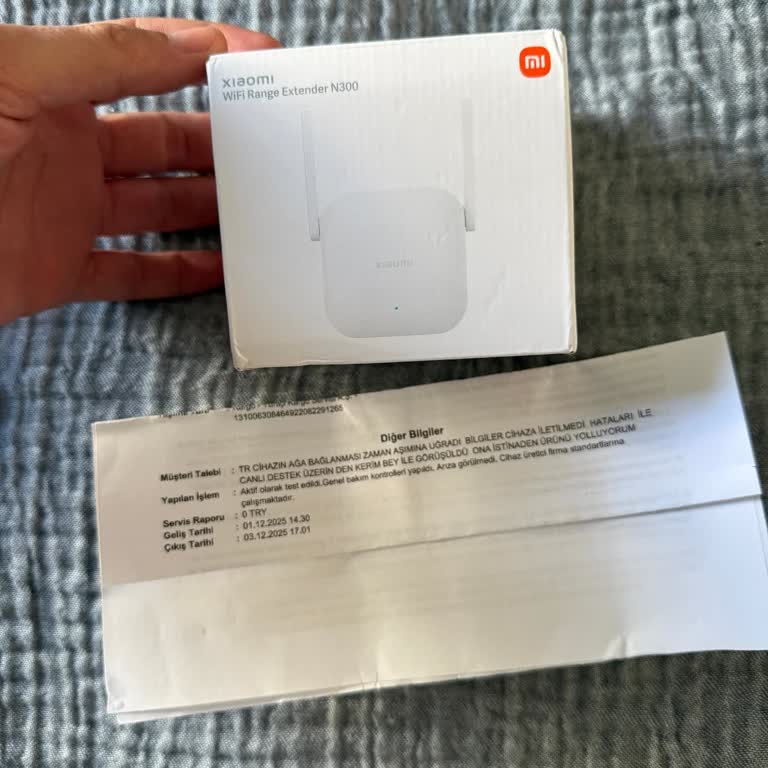 Kusurlu Xiaomi Wi-Fi Yükseltici İçin İade Talebim Reddedildi