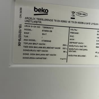 Beko Buzdolabı Çekmecelerinde Tekrarlayan Kırılma Ve Dayanıklılık Sorunu